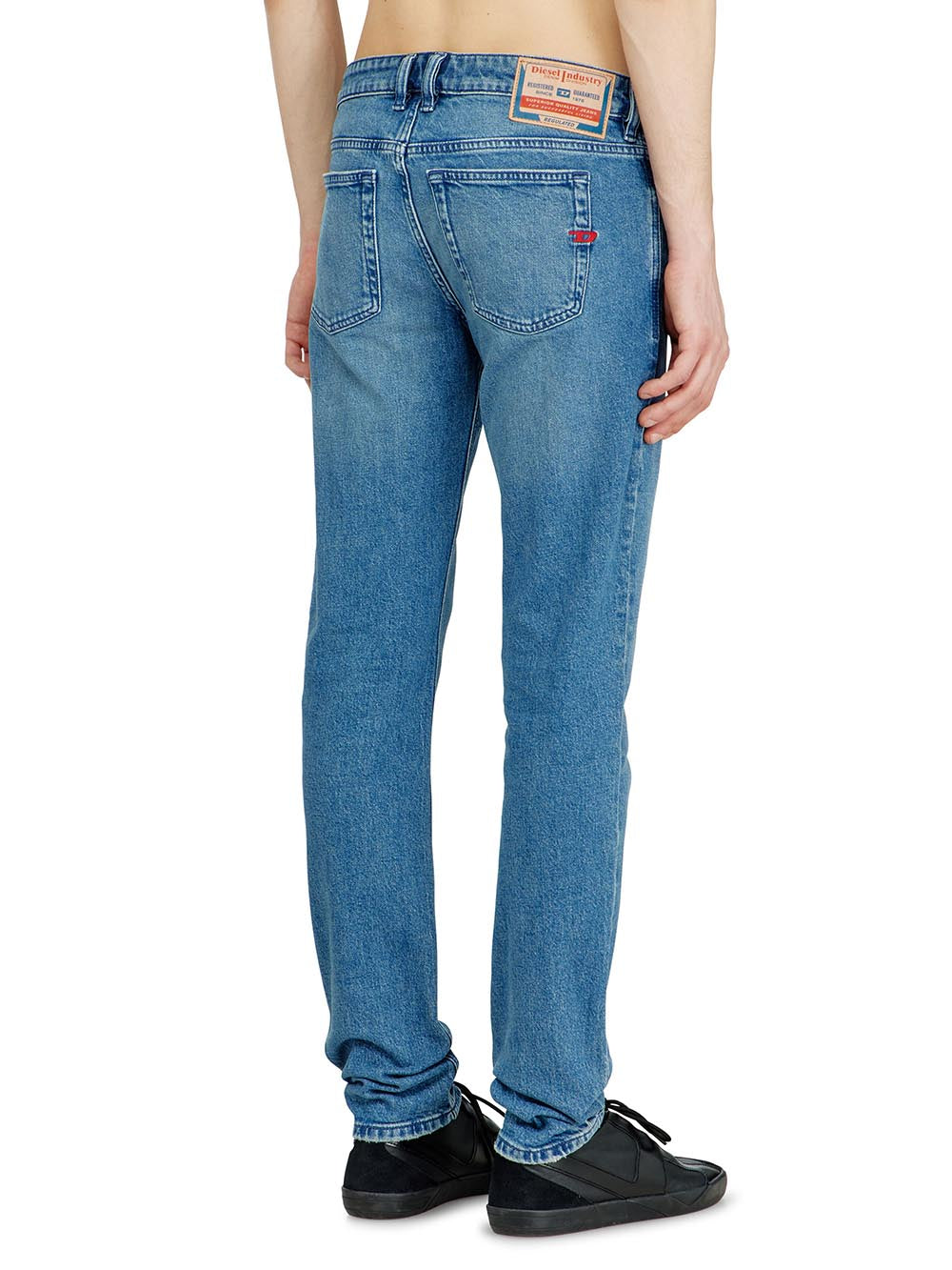 Diesel Jeans Uomo A03595 Blu medio