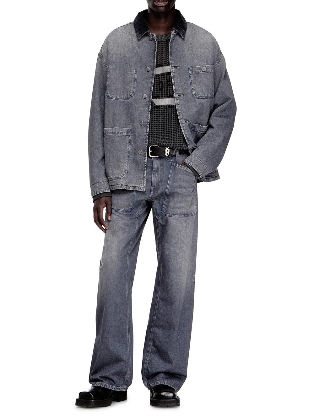 Diesel Jeans Uomo A16296 Grigio