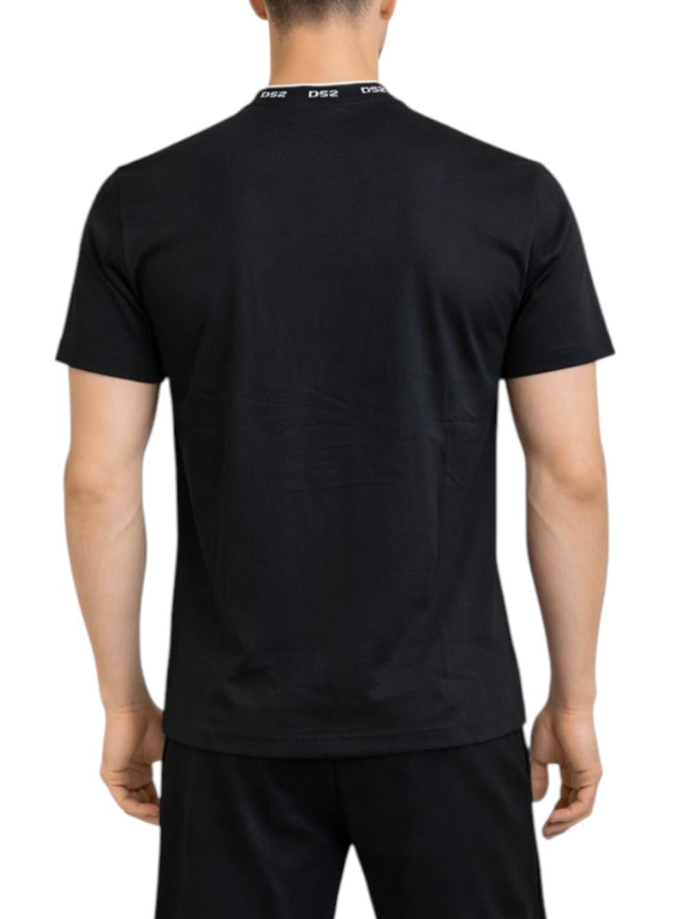 Ds2 T-shirt Uomo Ss26300 Nero