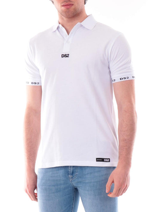 Ds2 Polo Uomo Ss26305 Bianco