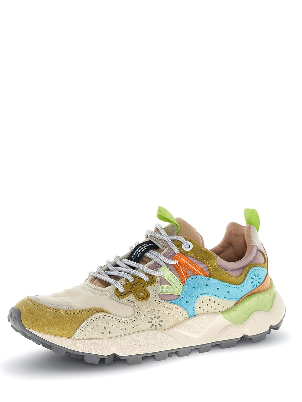 YAMANO 3 WOMAN Flower Mountain Sneaker Donna 2017817.01 Beige