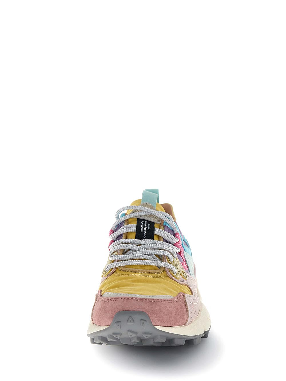 YAMANO 3 WOMAN Flower Mountain Sneaker Donna 2017817.01 Rosa/giallo