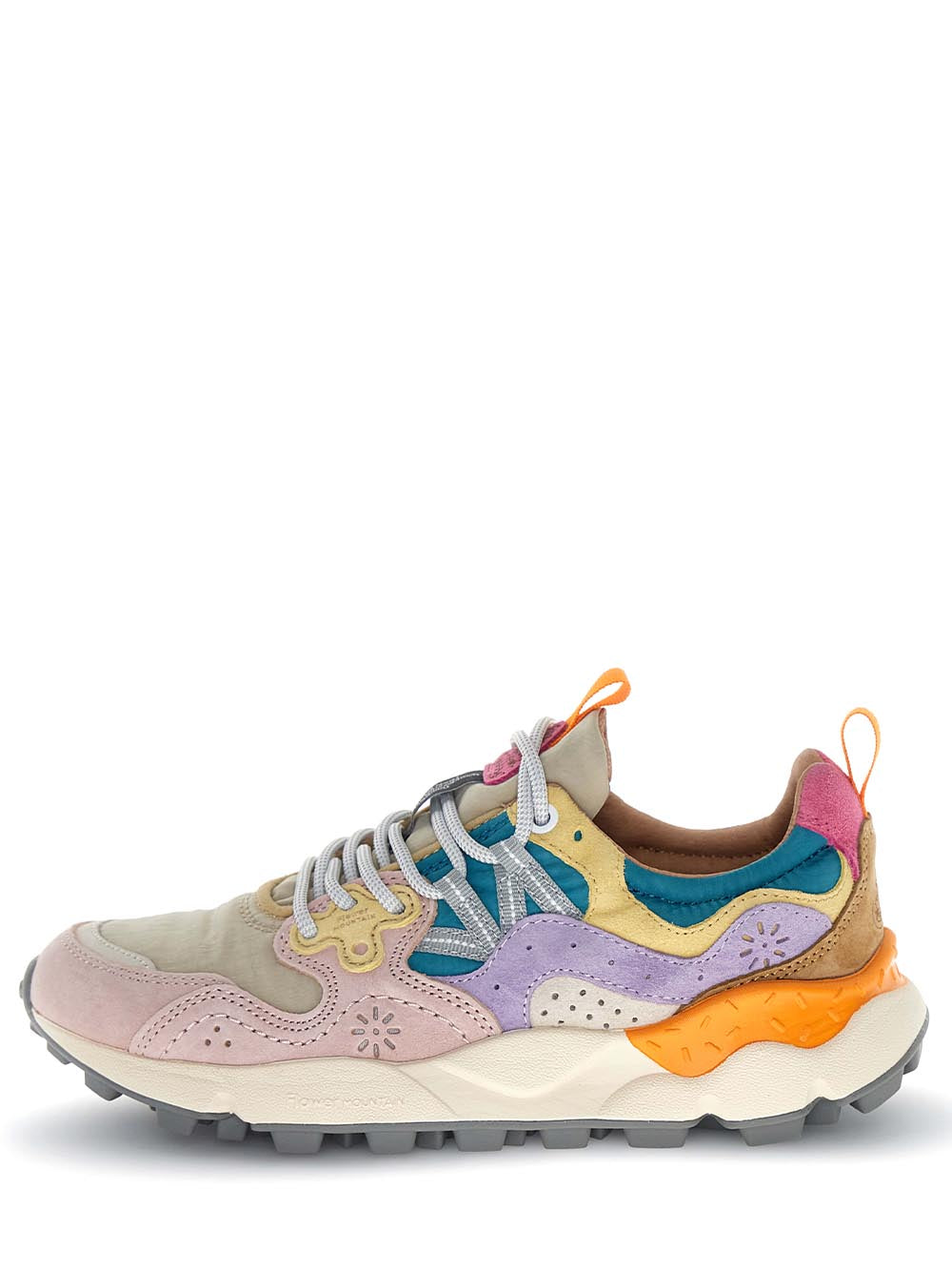 YAMANO 3 WOMAN Flower Mountain Sneaker Donna 2017817.01 Rosa/Tortora