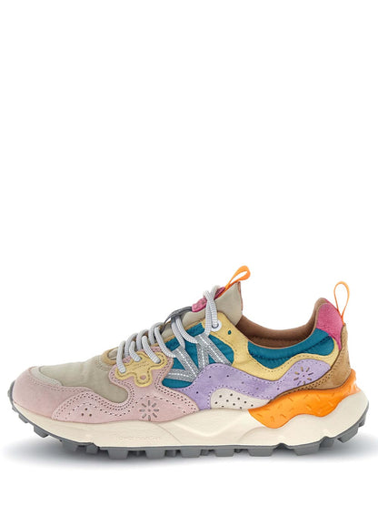 YAMANO 3 WOMAN Flower Mountain Sneaker Donna 2017817.01 Rosa/Tortora