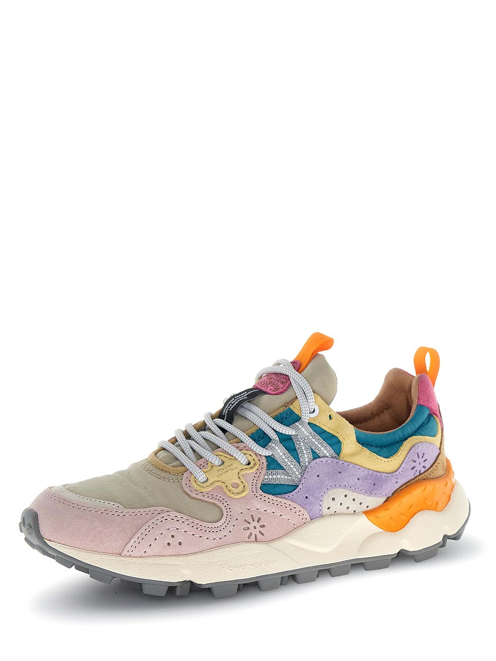 YAMANO 3 WOMAN Flower Mountain Sneaker Donna 2017817.01 Rosa/Tortora