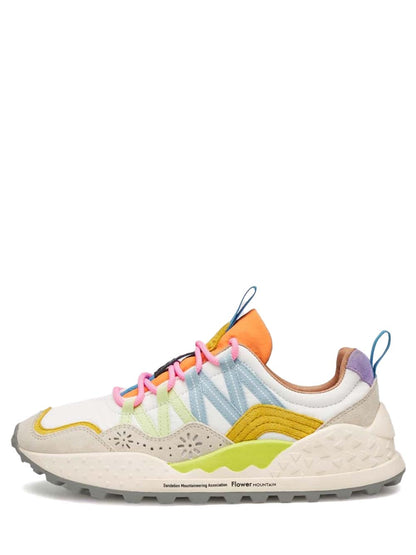 washi woman Flower Mountain Sneaker Donna 201784401 Bianco