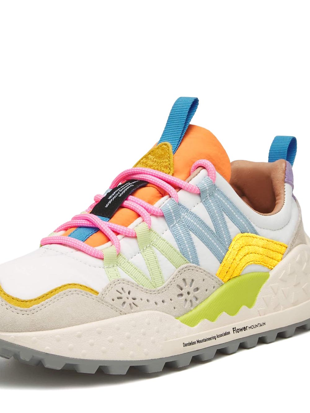 washi woman Flower Mountain Sneaker Donna 201784401 Bianco