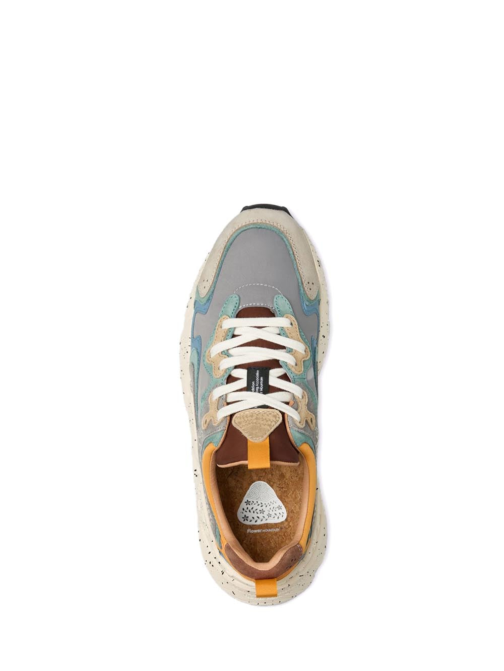 rulis man Flower Mountain Sneaker Uomo 201910102 Grigio
