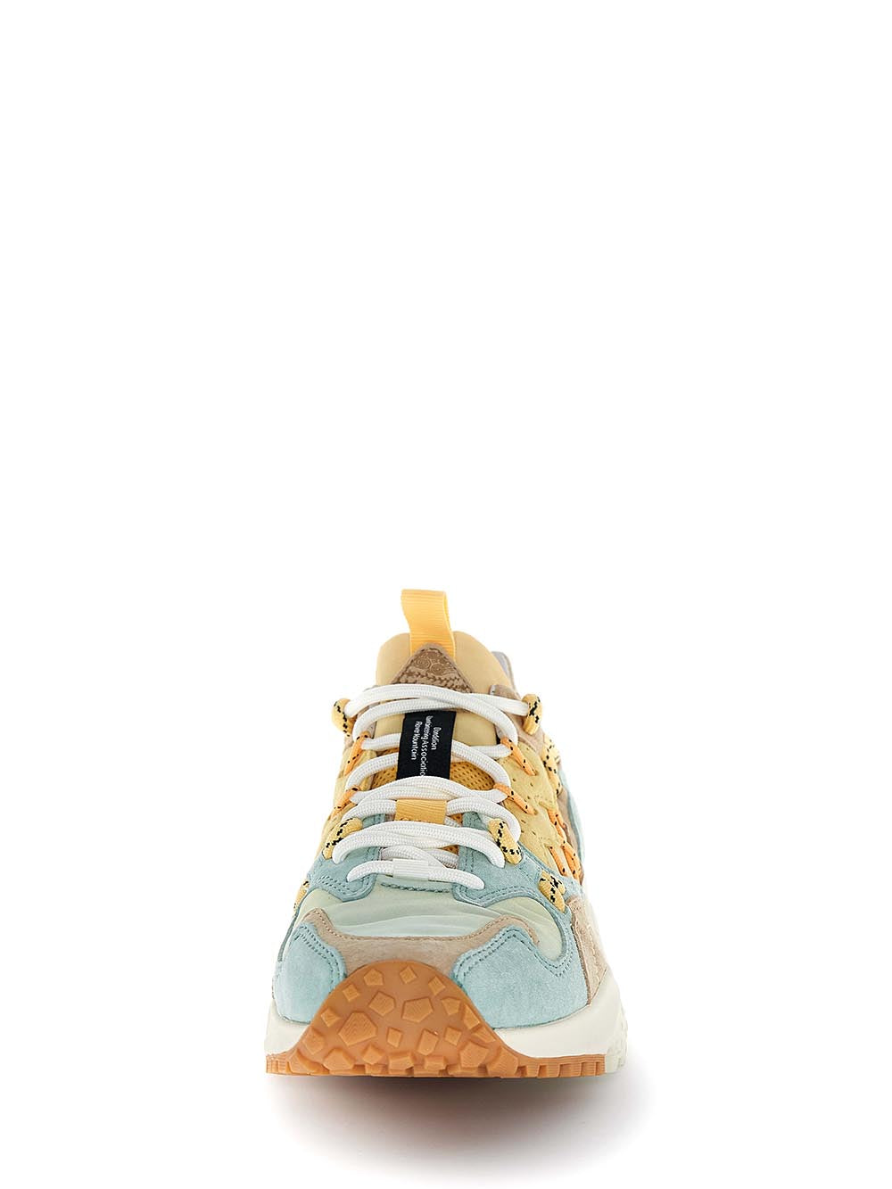 YAMABUSHI WOMAN Flower Mountain Sneaker Donna 2019510.05 Beige/Verde Acqua