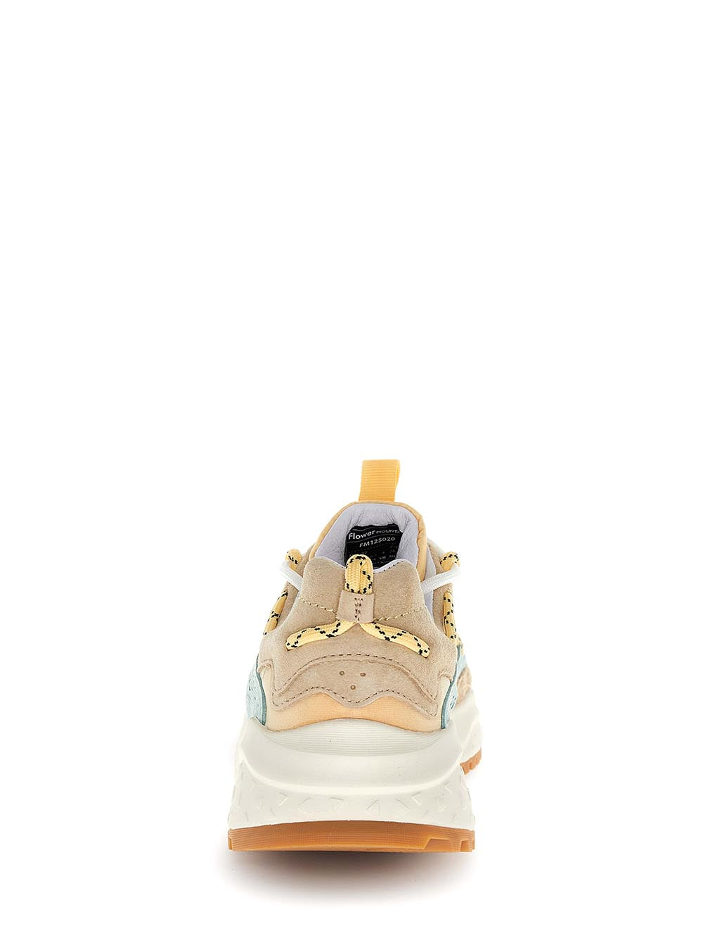 YAMABUSHI WOMAN Flower Mountain Sneaker Donna 2019510.05 Beige/Verde Acqua