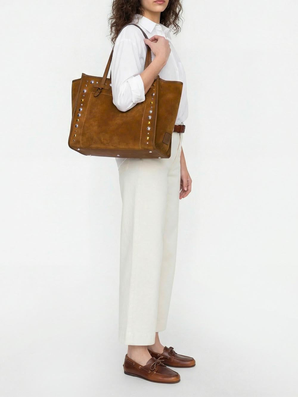 marcella Gianni Chiarini Borsa Donna Bs 12400/tngr Caramello