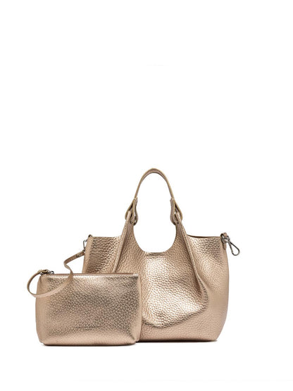 dua Gianni Chiarini Borsa a Mano Donna Bs 9719 Rngdbl T.u. Rosa champagne
