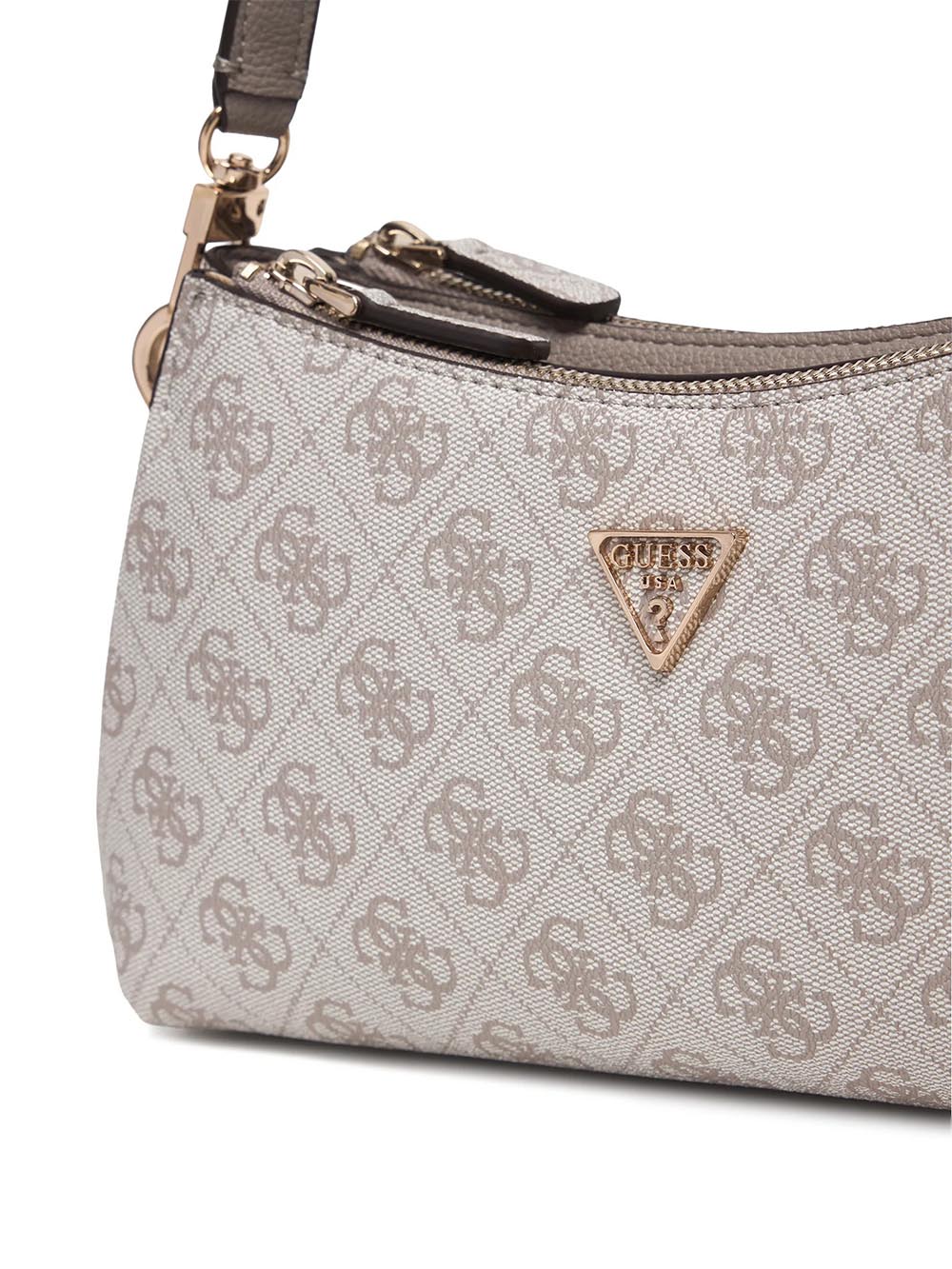 ANADELA 3 COMP SATCH Guess Borsa a Spalla Donna Hwbg96 72730 Tortora