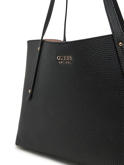 BRENTON BUCKET Guess Borsa Shopping Donna Hwpg96 48230 Nero