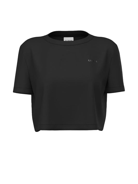 SELENE SS CN T-SHIRT Guess T-shirt Donna V6gi17 K2984 Nero