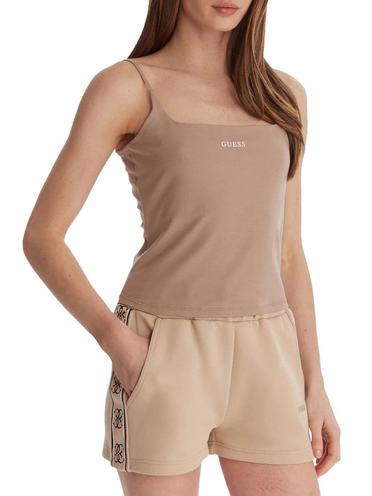 JASMINE TOP Guess Top Donna V6gp18 K3470 Beige