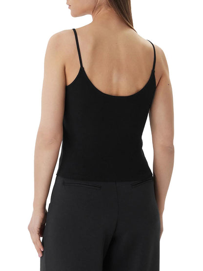 JASMINE TOP Guess Top Donna V6gp18 K3470 Nero