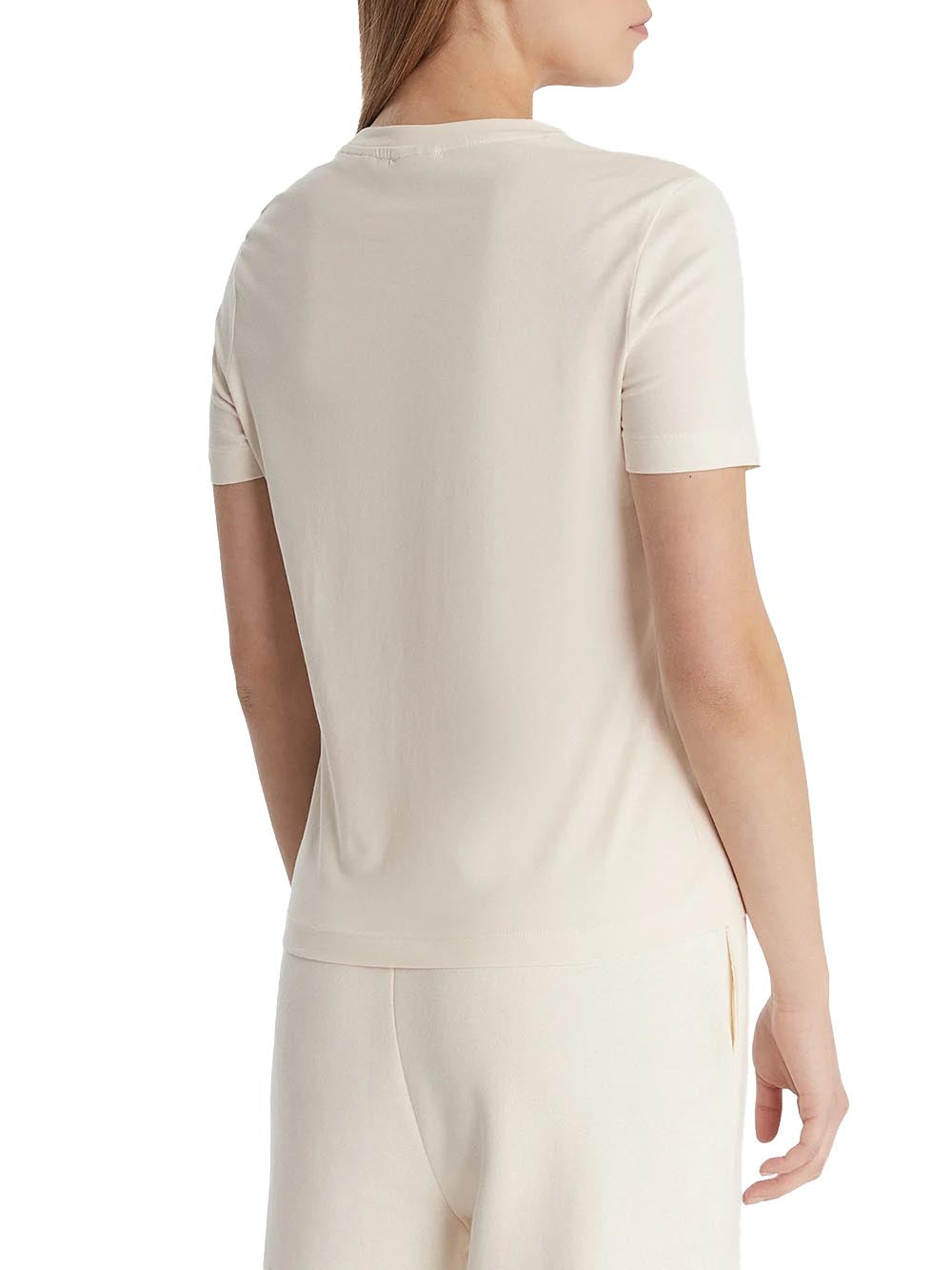 TRACEY CN SS T-SHIRT Guess T-shirt Donna V6ri07 J1314 Panna