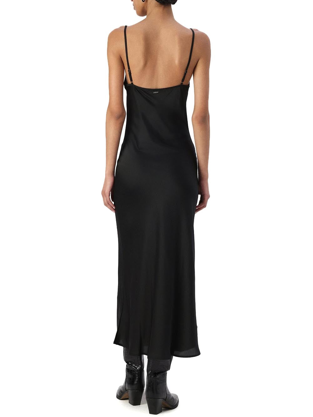 AKILINA DRESS Guess Abito Donna W6gk94 W2266 Nero