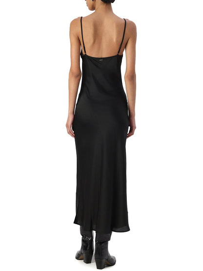 AKILINA DRESS Guess Abito Donna W6gk94 W2266 Nero