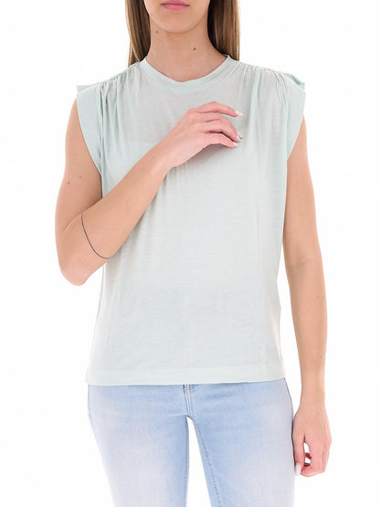 Guess T-shirt Donna W6gp07 K2929 Verde menta