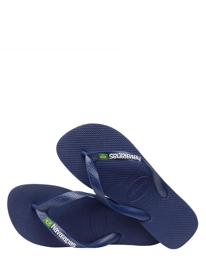 Havaianas Infradito Uomo Brasil Logo 4.110.850 Blu navy