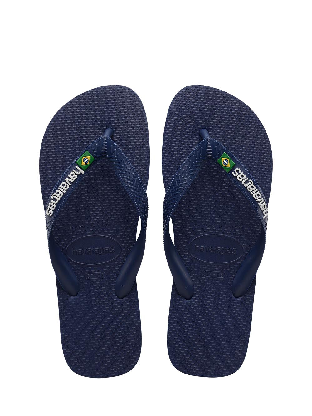 Havaianas Infradito Uomo Brasil Logo 4.110.850 Blu navy