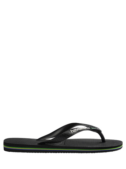 Havaianas Infradito Uomo Brasil Logo 4.110.850 Nero