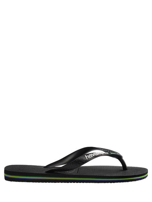 Havaianas Infradito Uomo Brasil Logo 4.110.850 Nero