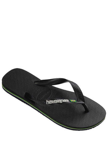 Havaianas Infradito Uomo Brasil Logo 4.110.850 Nero