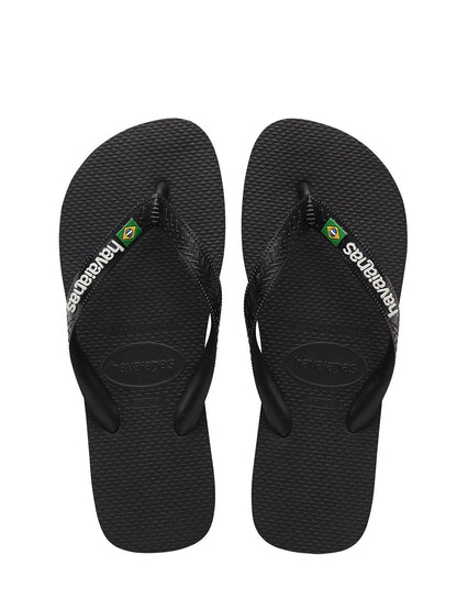Havaianas Infradito Uomo Brasil Logo 4.110.850 Nero