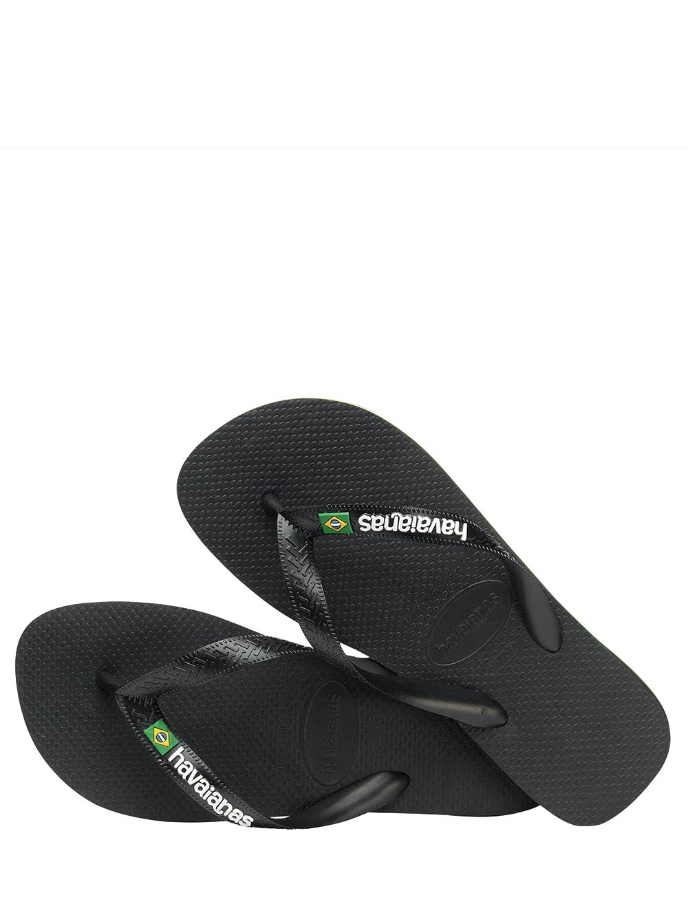 Havaianas Infradito Uomo Brasil Logo 4.110.850 Nero