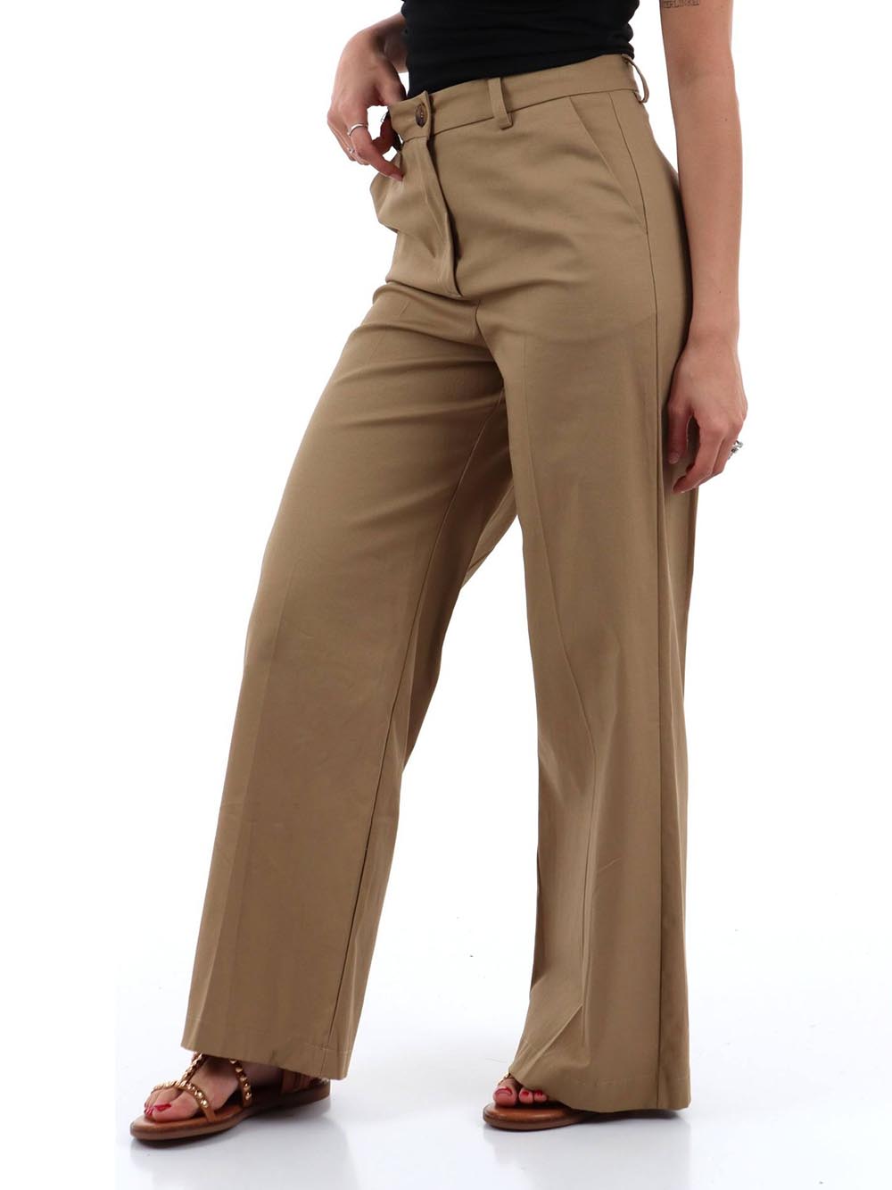 palazzo I AM Pantalone Donna 13528 Cammello