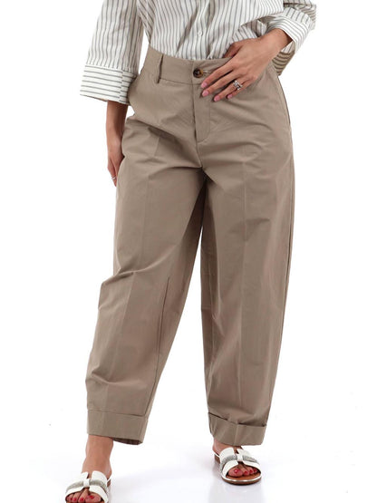 barrel I AM Pantalone Donna 13568 Beige