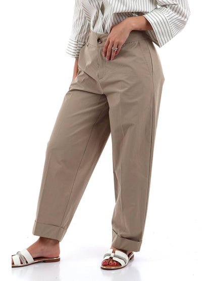 barrel I AM Pantalone Donna 13568 Beige