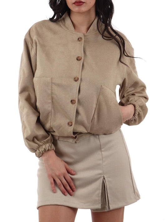 I AM Giubbino Donna 17233 Beige