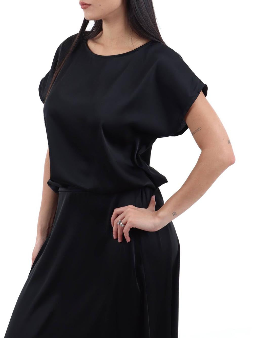 cropped I AM T-shirt Donna 17266 Nero