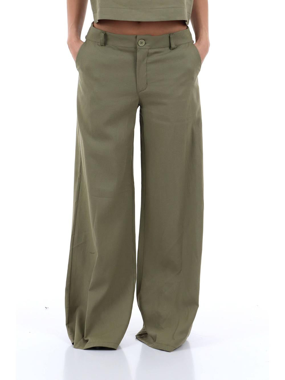 I AM Pantalone Donna 17500 Salvia