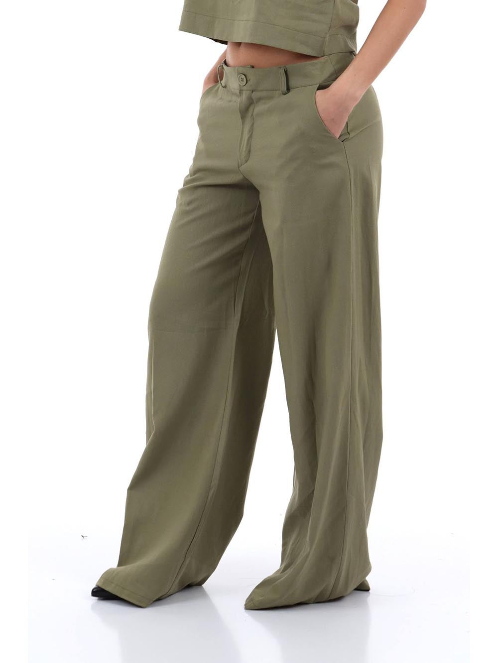 I AM Pantalone Donna 17500 Salvia