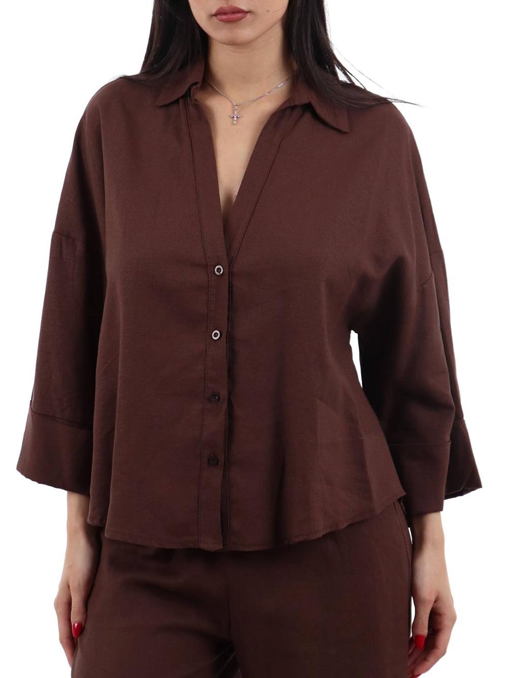 I AM Camicia Donna 17501 Moro