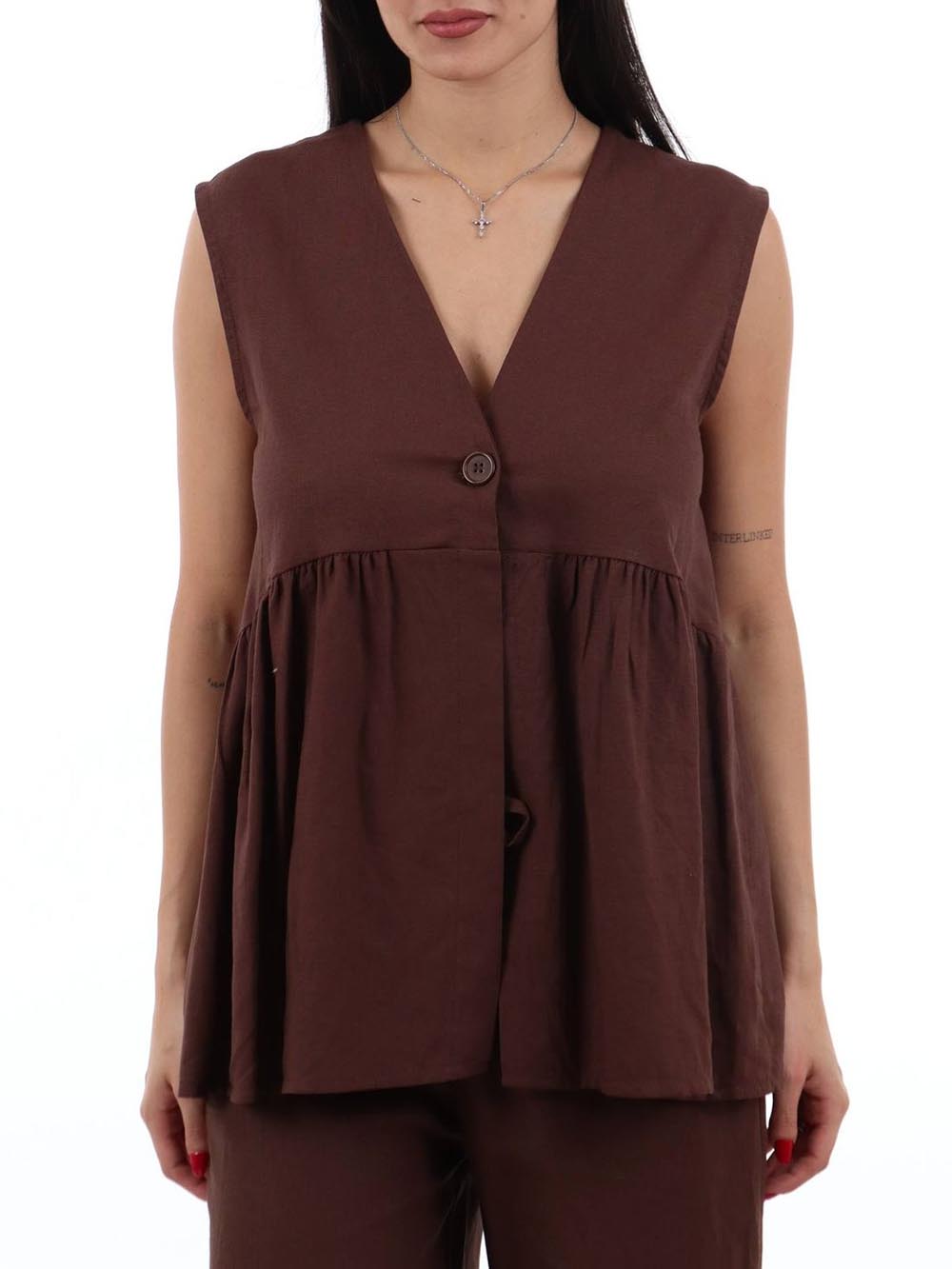 I AM Gilet Donna 17589 Moro