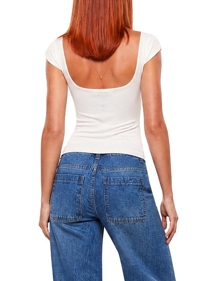 I AM Top Donna 1888 Bianco