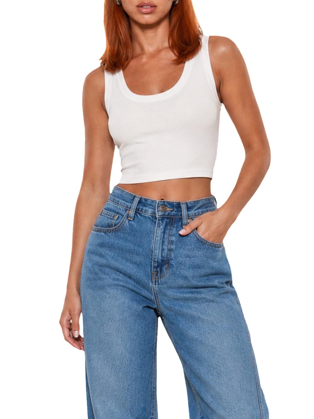 I AM Top Donna 1947 Bianco
