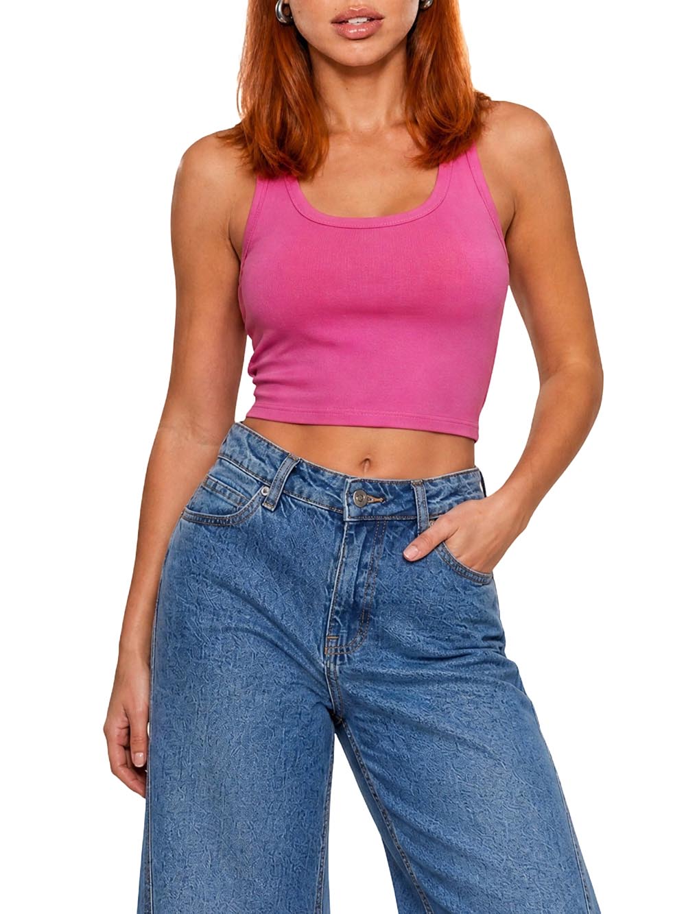 I AM Top Donna 1947 Fucsia