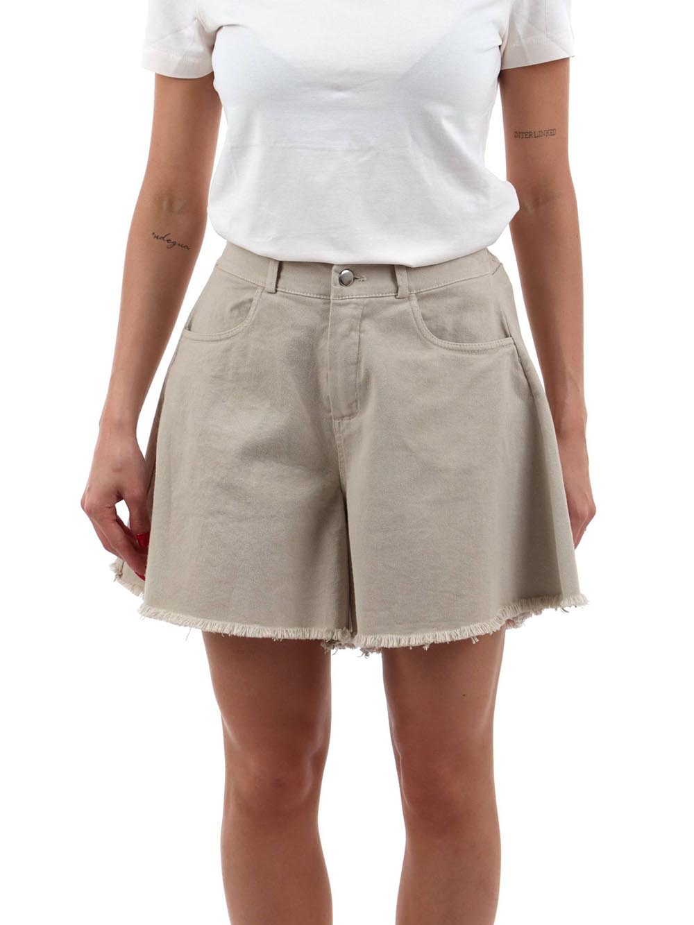 I AM Short Donna 2131 Beige
