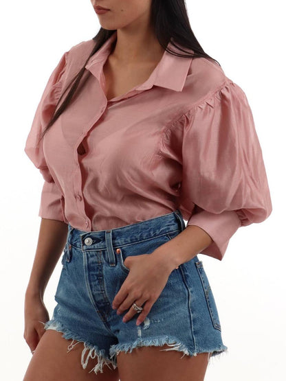 I AM Camicia Donna 25621u Rosa