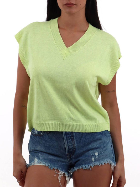 I AM Gilet Donna 26236 Giallo