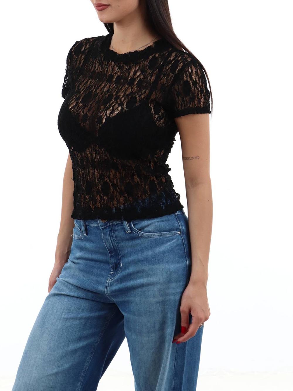 I AM T-shirt Donna 26559 Nero