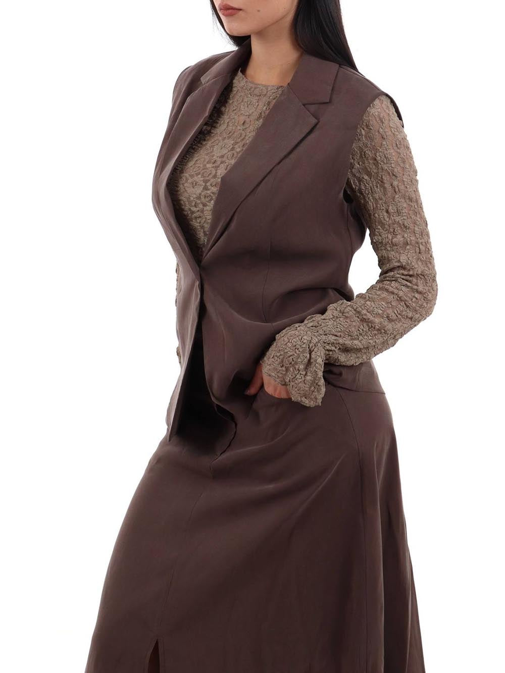 1 bottone I AM Gilet Donna 30912 Caffe'