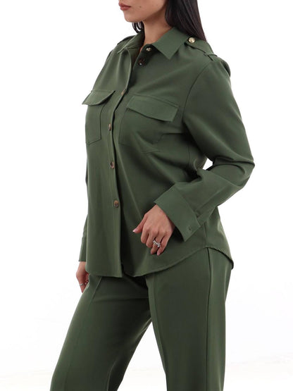 I AM Camicia Donna 33067 Militare
